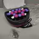 Remington Ionic Conditioning Hair Setter, 20 Velvet Hair Rollers, 6 Large (1), 10 Medium (1"), 4 Small (), Blowout Style Hair Curlers (Pink)