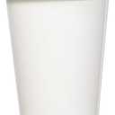 Amazon Basics Disposable Paper Cups for Hot and Cold Beverages, 8 oz, White, 1000 Count