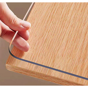 40 x 60 in Clear Table Protector 1.5mm Thick Plastic Table Cover | Waterproof, Wipe Clean, Cut to Size, Anti-Spill Stain Resistant Furniture Protector Pad for Dining Coffee Tables, Dressers