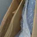 HYLONE Drafting Chair Tall Office, Ergonomic Standing Desk Stool Adjustable Drafting Chair Big Tall Drafting Office Chair White