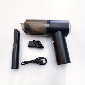 Portable Car Vacuum Cleaner, Cordless Handheld Mini Vacuum for Car Detailing, High-Suction Rechargeable (USB-C), with Crevice Tool & Brush, Washable HEPA-Type Filter, Compact Auto Interior Cleaner