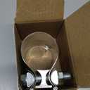 AotoKoop 2in Exhaust Clamps, Lap Joint Band Clamp Stainless Steel for Pipes Mufflers Catalytic Converters (1 pcs)