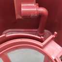 Mixpresso Red Personal Single Serve Coffee Maker with 14oz Travel Mug, Drip Small Coffee Maker with Auto Shut Off, Reusable Filter, Works with Ground Coffee Only  Not for K-Cup Pods