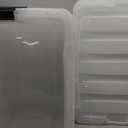 IRIS USA 54 Qt Stackable Plastic Storage Bins with Lids, 6 Pack - BPA-Free, Made in USA - See-Through Organizing Solution, Latches, Durable Nestable Containers, Secure Pull Handle - Clear