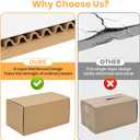 10 Pack Small Shipping Boxes 6x4x3 Inch Corrugated Small Cardboard Boxs for Shipping, Packaging Boxes for Business, Gift Packing, Mailer, DIY Crafts Packing (Brown)
