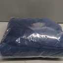 StangH Navy Blue Velvet Curtains 96 inches Long for Living Room, Luxury Blackout Sliding Door Curtains Thermal Insulated Window Drapes for Bedroom, W52 x L96 inches, 1 Panel