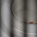 WUZUPS Chandelier Rustic Farmhouse Industrial Round Ceiling Pendant LED Light Fixture with Clear Glass Shades for Dining Room Kitchen Island Foyer Entryway, H 17" x W 13.4", E26 Base, Gold