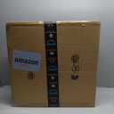 Ceiling Fans with Lights and Remote - Dimmable LED (3000-6000K), 20in Modern Flush Mount Bladeless Fandelier, Low Profile Ceiling Fan Light Easy Installation for Bedroom, Kitchen, Living Room - Black