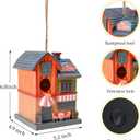 Yinns Bird House for Outside, Birdhouses for Outdoors Nesting, Decorative Coffee Store House Bird Houses for Yard Garden Decor, Water Proof