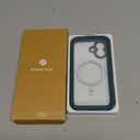 Miracase for iPhone 17 Case 6.3'', Full-Body Military Grade Drop Protection Outdoor Phone case with Built-in Glass Screen &Camera Control,Easy Installation,No Gap,Compatible with MagSafe, Green