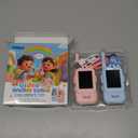 Kids Video Walkie Talkies, 2 Pack Long Range Walkie-Talkie for Kids, Rechargeable Video Call Toys for Indoor, Camping, Hiking, Travel, Christmas Birthday Gift for Boys Girls Age 3-5 (Blue/Pink)