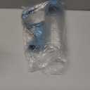 LOS ANDES 16.9oz Small Animal Water Bottle for Cage, Crate, Top Fill Water Dispenser for Guinea Pigs/ Bunnies/ Ferrets/ Squirrel/ Hedgehog/ Hamster, BPA Free, Updated Mouth, Blue