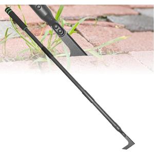 Weed Puller,Manual Crevice Cleaning Tool with 43.7" Long Handle,Gardening Weed Remover Tool for Sidewalk,Paver,Deck Boards,Garden,Patio