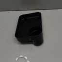 DOKNAAM Car Seat Snack Tray for Toddlers  3 Inch Cup Holder Fits Most Sippy Cups & Straw Bottles with Dip Well, MessFree Square Kids Travel Tray Road Trip Essentials, Black