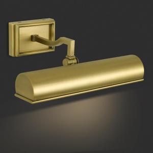 Modern 12in Brass Picture Lights for Wall Hardwired, Gold Picture Light Adjustable Picture Frames Lights Wall Sconce for Painting, Artwork, Gallery, Bookshelves Includes Bulbs Modern 12in Brass Picture Lights for Wall Hardwired, Gold Picture Light Adjustable Picture Frames Lights Wall Sconce for Painting, Artwork, Gallery, Bookshelves Includes Bulbs