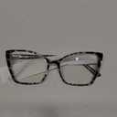 Blue Light Blocking Glasses for Women, Oversized Trendy Cat Eye Computer Gaming Glasses Anti Glare & UV Glare RF6204 (Leopard Cateye Frame)