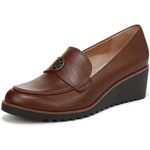 LifeStride Women's Zed (10 Wide, Dark Tan)