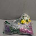 HyeFlora Artificial Flowers for Outdoors Fake Plants Outside Decoration, 10 Bundles Silk Colorful Morning Glory with Eucalyptus UV Resistant Realistic Faux Flowers for Planter Front Door Garden Yard