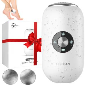 Foot Callus Remover,Dermawave Electric Foot File Callus Remover for Feet,2025 Upgraded Professional Foot Scrubber Pedicure Tools for Dead Skin,Adjustable Speed Feet File Grinder for Skin and Calluses