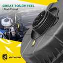 YHTAUTO Engine Coolant Recovery Overflow Reservoir Expansion Tank W/O Pressurized Cap & Sensor For BMW E70 F85 F15 X5 F16 F86 E71 E72 X6 Replace for# 17137647290