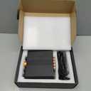 Fosi Audio HT4S Bluetooth Amplifier for Outdoor Speakers, 4 Channel Power Amp for Home Theater, Outdoor Gathering, 4.1/5.0 Ch Stereo Home Audio Receiver, Supports AUX/Optical Input with Remote Control