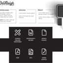 Dashleigh Small Bottle Labels Waterproof, 120 Blank Printable Vinyl Stickers 4x1.5 Inch for 2oz and 4oz Bottles - Wraparound Label Sheets for Spray Bottles, Essential Oils, Cosmetics, Small Business