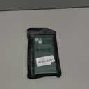 Compatible with iPhone 15 Case Rectangle for Women Men, Soft TPU Shockproof Full Lens Protection, Works with Magnetic Wireless Charging Cover Phone Case for iPhone 15 Green