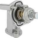 15-81889 Engine Coolant Thermostat Housing Assembly for Chevy for Camaro 16-22, for Colorado 17-22, for GMC for Canyon 17-22, for Cadillac for ATS for CTS 16-19, for CT5 20-22, for CT6 16-20, 12678784
