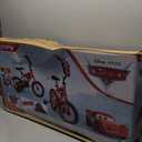 Huffy Disney Pixar Cars 12 Inch Kid's Bike Ideal for Ages 3-5 Years Old, Training Included, EZ Build Assembly, Fun and Playful Graphics, Simple Coaster Brake, Pixar Cars
