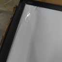 VIZ-PRO Magnetic Dry Erase White Board, 72 X 40 Inches, Black Aluminium Frame