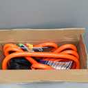 Agility Ladder, Agility Speed Training Set, 20ft 12 Rung Agility Ladder, 4 Agility Hurdles, 5 Resistance Bands, 12 Resistance Cones, Running Parachute, Jump Rope for Athletes, Adults (Orange)