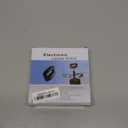 Flexzion Digital Luggage Scale, Baggage Weight Scale, 110 Lb (50 Kg) with 10g Deviation, Portable Handheld Suitcase Weight Scale with Hook for Travel, Fish Weighing, Black