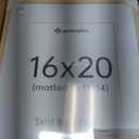 upsimples 16x20 Frames Set of 3, Natural Solid Wooden Picture Frames, Display 11x14 with Mat or 16 x 20 Without for Vertical or Horizontal Wall Hanging