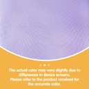 BRILLMAX 10 Pack Lavender Tablecloths 60 x 126 Inch for 8ft Rectangle Tables - 150 GSM Polyester Fabric, 15" Standard Drop, Water, Stain & Wrinkle Resistant Cloth Cover for Wedding Dining Buffet