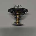 Mishimoto MMTS-F2D-96H High-Temp Thermostat Compatible With Ford 7.3 Powerstroke 1996-2003 Silver