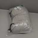 Lumbar Roll Pillow for Lower Back Cylinder Bolster Support Pillow with Adjustable Strap Removable Cover Travel for Travel Office Chair Car Seat(Gray,Cotton)