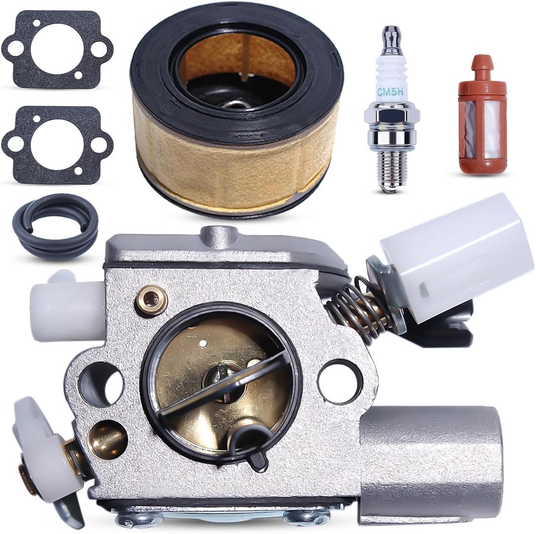 Carburetor Carb Air Filter Maintenance Kit for Stihl MS251 MS251C MS241 MS241C MS231 MS231C Chainsaw Parts 1143 120 0617 Zama C1Q-S233