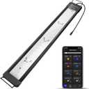 hygger 40W Smart Aquarium Light, Bluetooth LED Light with App Control, Full Spectrum Fish Tank Light with 24/7 Lighting Cycle, 5 Modes, Adjustable Timer, for 30"-36" Freshwater Planted Tank