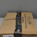 Shoe Storage Box, 15 Pack Clear Plastic Stackable Shoe Organizer for Closet, Interlocking Design for Sneakers, Foldable Shoes Container Rack with Lids, Black