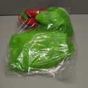 Kids Christmas Costumes Long Sleeve Hooded Top and Pants Sets Green Furry Monster Christmas Outfits (2-3 Years)