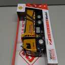 Dump Truck for Boys Age 4-7, 12" Big Plastic Toy Dump Truck with Sounds and Lights, Construction Vehicle Toy with Movable Parts for Kids