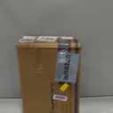 SUPERJARE Nightstand with Charging Station & Rattan-Like Decor Drawer, Rattan End Table with Solid Wood Feet, Bed Side Table with Open Storage, for Bedroom, Living Room, Dormitory - Natural (11.8"D x 15.9"W x 23.4"H (1 Drawers))