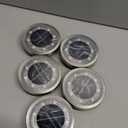 SOLPEX 5 Pack Solar Ground Lights Outdoor Waterproof, Solar Powered Pathway Lights, Landscape Lighting for Garden Walkway Driveway Backyard Decor (Cool White)