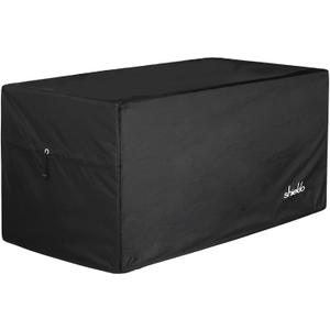 Deck Box Cover- Heavy Duty 600D Polyester Oxford,100% Waterproof Deck Box Cover 63" L x 30" W x 28" H