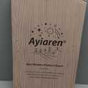 Best Acacia Wood Cutting Board with Handle Wooden Charcuterie Board Kitchen Chopping Boards for Bread Meat Cutting boards Fruit Cheese Serving Board Butcher Block Carving Board, 17" x 10"