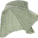 KICHOUSE Bohemian Sheer Table Runner Lightweight Table Cover for Parties Weddings and Everyday Use Delicate Design for Farmhouse and Holiday Decor