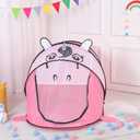 Kids Play Tents Collapsible Tent for Boys Girls Gift - Large Foldable Playhouse Indoor/Outdoor Fun - Pop up Tent Toys for Age 1 and up Child Birthdays Presents (Pink Unicorn)