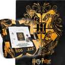 Harry Potter Fleece Throw Blanket Soft Cozy Bed Blanket Hogwarts Bedroom Decor Plush Comforter 59" x 51" for Bedroom Travel Gifts for Kids