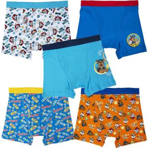 Paw Patrol 100% Combed Cotton Underwear 5 Pack , Size 6
