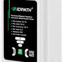 1/7 HP Smart Water Pressure Booster Pump, Peak 33 PSI & 475 GPH, 3-Speed Adjustable, CCS Low-Flow Auto Start, 115V, 3/4" NPT Inlet & Outlet 1/2" NPT Adapter for Faucet, Shower